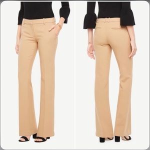 Ann taylor camel straight leg women’s pants